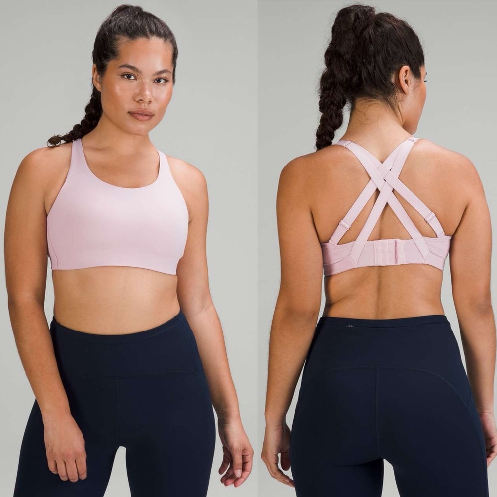 Lululemon Energy Bra‎ High Support 38D Pink Peony